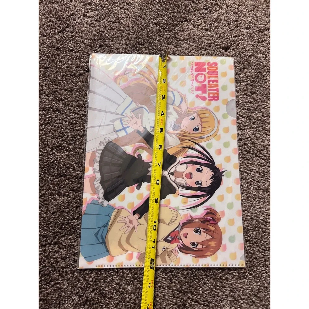 Soul Eater Not! Anime Series Plastic File Folder W Harudori Tatang Hepburn Manga